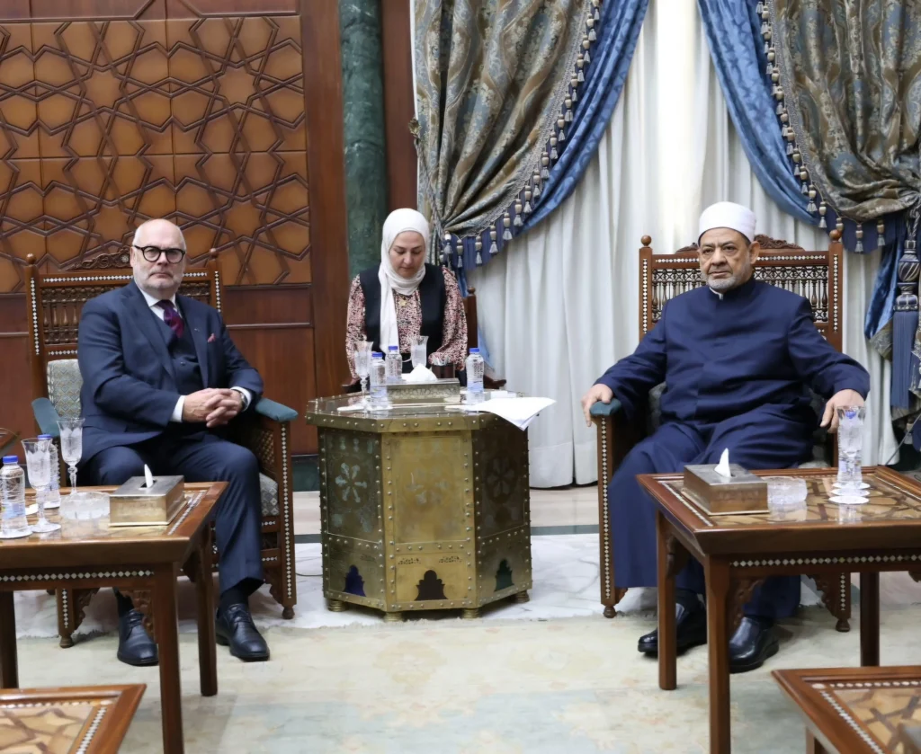 meeting with shiekh ul azhar